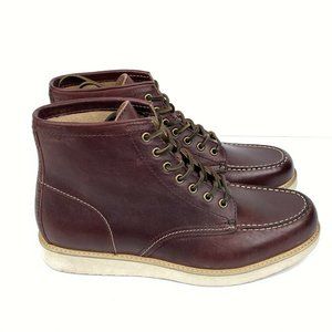 Bloomingdales Wyatt Wedge Boots Size 11.5 Brown